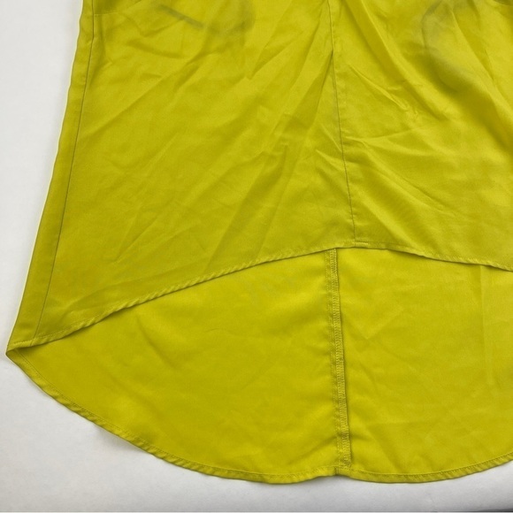 Kardashian Kollection Tank Top Womens Large Yellow Sheer - Picture 3 of 11